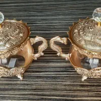 قندان طلایی و پارچ فریگور ایتالیا آرکوپال الیز