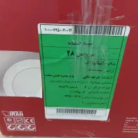 سرویس غذاخوری ۲۸ پارچه سپید صدف ایتالیا اف