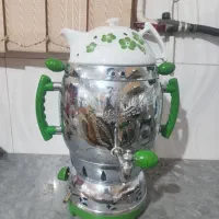 سماور سه کاره|سماور، چای‌ساز، قهوه‌ساز|فولادشهر, C1|دیوار