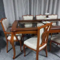 مبلو ناهارخوری طرح نیو کلاسیک دانمارکی|مبلمان خانگی و میز عسلی|تهران, نیروی هوایی (پیروزی)|دیوار