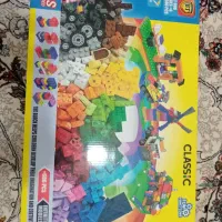 لگو ۶۰۶ قطعه کلاسیک همراه با ماشین لگویی