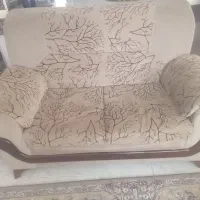 مبل ۶ نفره پارچه با میز پذیرایی و ۶ صندلی ناهارخور|مبلمان خانگی و میز عسلی|پردیس, فاز ۸|دیوار