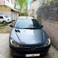 پژو ۲۰۶ مدل ۸۶ شاسی سالم