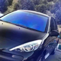 نصب شیشه دودی  UV  شیشه جلو  سیار