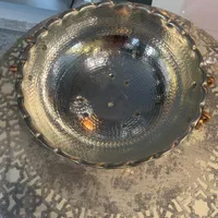 دوتا ظرف مسی سینی وسوپ خوری یاآجیل خوری|ظروف سرو و پذیرایی|اردبیل, |دیوار