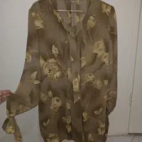 شومیز مجلسی کرپ کراواتی