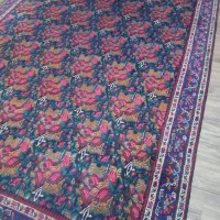 فرش گلسرخ اسفندقه قدیمی اصل دستباف