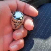 انگشتر موزنایت کلکسیونی استاد حیاتی