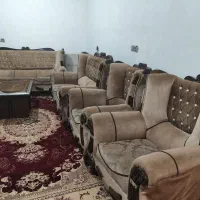 مبل کارکرده و میز و گل میز