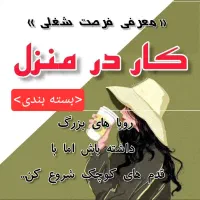 استخدام کار در منزل(بسته بندی،مونتاژ)