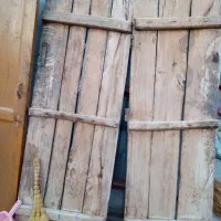 درب چوبی نوستالژی|کلکسیون اشیاء عتیقه|نیشابور, کلاغان|دیوار