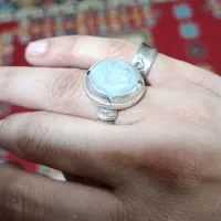 انگشترنقره‌عقیق‌‌ابی‌یاکبودیمنی‌‌بشرط‌،دراهواز|جواهرات|باوی, |دیوار