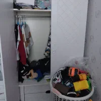 ست کمد و بوفه و پاتختی و تخت کودک