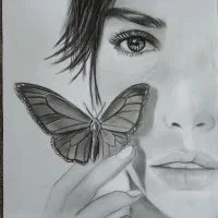 چهره سیاه قلم