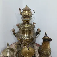 سماور ذغالی آنتیک ۶ لیتری