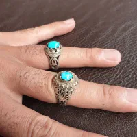 انگشتر فیروزه نیشابور/شخصی ساز/درجه یک