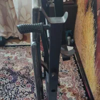 میز بدن سازی همراه با هالتر و وزنه