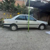 پژو405 نقره ای دوگانه فابریک