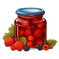 کارگر ساده برای بسته بندی مربا