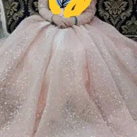پیراهن لباس نامزدی مجلسی عقد فری ۳۶ ۳۸ ۴۰ ۴۲