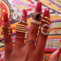 7 عدد انگشتر رنگ ثابت|بدلیجات|صفادشت, |دیوار