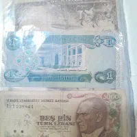 تعدادی اسکناس وتمبر قدیمی