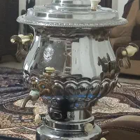 سماور ۶لیتر وکتاب پژ گازی ۱۶ سیخ|سماور، چای‌ساز، قهوه‌ساز|کرمانشاه, |دیوار