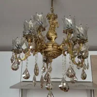 سه عدد لوستر برنزی