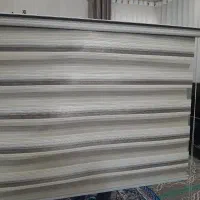 پرده زبرا سالم تمیز اندازه رو روش نشون میده