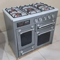 اجاق طرح فر ۵ شعله رویه استیل ۴ درب کد ۹۹|اجاق گاز و لوازم برقی پخت‌وپز|تهران, خلیج فارس|دیوار