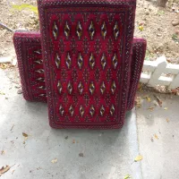 ۴عدد پشتی ترکمن از جنس پنبه|پشتی|سنندج, |دیوار