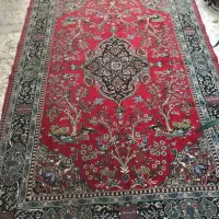 دو عدد فرش شیش متری|فرش|ساری, |دیوار
