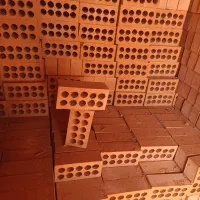 آجر سفال قرمز و تیغه