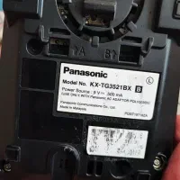 تلفن بی‌سیم پاناسونیک KX-TG3521BX با آداپتور اصلی|تلفن رومیزی|بجنورد, |دیوار