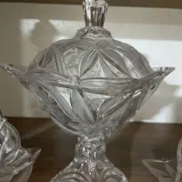 سرویس کریستال 6 نفره سیلیکا ژاپن|ظروف سرو و پذیرایی|تهران, مسعودیه|دیوار