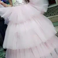 لباس عروس ۶،۷ساله
