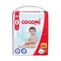 پوشک چسبی کوکومی سایز 6