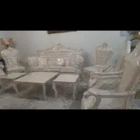 مبل ۹نفرهو میزناهارخورخوری با جوب راش سفارشی