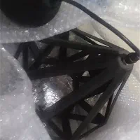 لوستر تک شاخ مشکی طرح الماس