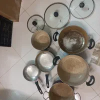قابلمه تفلون ۹ پارچه