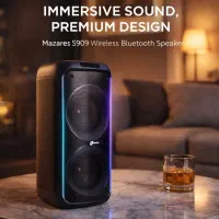 اسپیکر و پارتی باکس مازارس s909 زیر قیمت