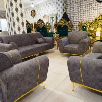 مبل اسکارلت پایه فلز زَرکالاا