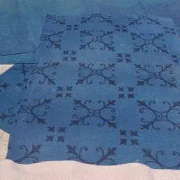 موکت کار کرده تکه های مختلف