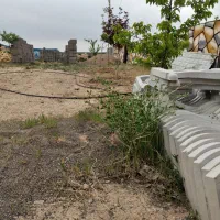 زمین۵۰۰متری دوردیوار۱۰دقیقه اب چاه متور ملکی