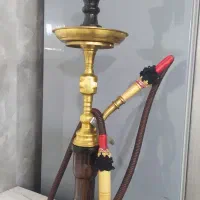 قلیون تنه برنجی درحد نو|صنایع دستی و سایر لوازم تزئینی|ورامین, ورامین|دیوار