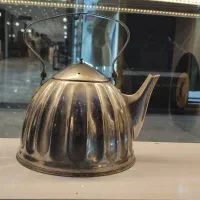 کتری روسی برنجی قدیمی مهردار|قوری، کتری، قهوهساز دستی|تهران, کوهک|دیوار