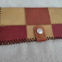 کیف پول چرم طبیعی نو