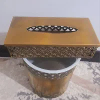 سطل و جا دستمال کاغذی