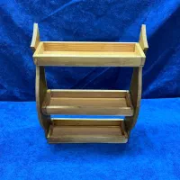جاقاشق چنگال چوبی سه طبقه