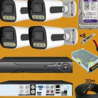 دوربین مداربسته.. فول پورت 4 ورودی صدا